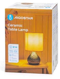 Aigostar - Настолна лампа 1xE14/40W/230V златист