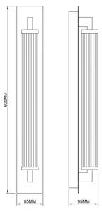 Zuma Line 003064-034744 - LED стенен аплик DORIA LED/13W/230V златен