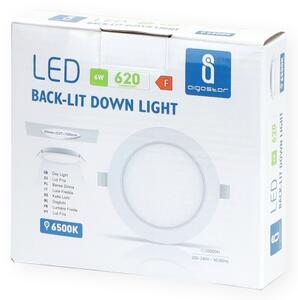 Aigostar - LED Лампа за окачен таван LED/6W/230V 6500K Ø 11,8 см бял