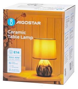 Aigostar - Настолна лампа 1xE14/40W/230V бял