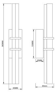 Zuma Line 003064-034736 - LED стенен аплик IGGLY LED/8W/230V златист