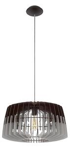 Eglo 96956 - Висяща лампа на кабел ARTANA 1xE27/60W/230V сив/черен 480mm