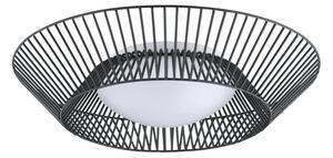 Eglo 200842 - LED таванно осветително тяло PIASTRE LED/8,2W/230V Ø 39 см черен