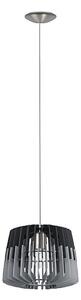 Eglo 96955 - Полилей на кабел ARTANA 1xE27/60W/230V сив/черен 300mm