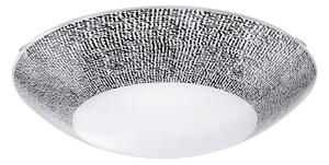 Eglo 95289 - LED таванно осветително тяло MAGITTA LED/16W/230V Ø 31,5 cm черно/бяло