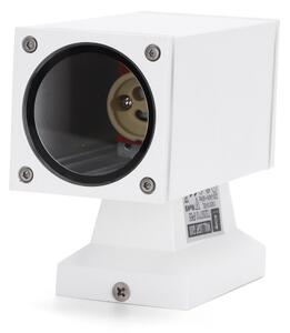 Aigostar - Екстериорен аплик 1xGU10/230V бял IP65 ъглов