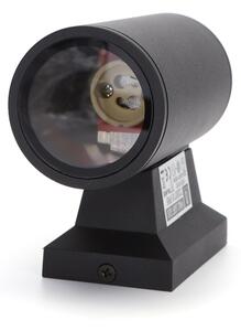 Aigostar - Екстериорен аплик 1xGU10/230V черен IP65 кръгъл