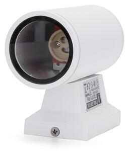 Aigostar - Екстериорен аплик 1xGU10/230V бял IP65 кръгъл
