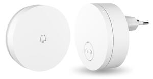 Immax NEO 07779L-Безжичен звънец за контакт - вътрешно устройство 230V Wi-Fi бяло