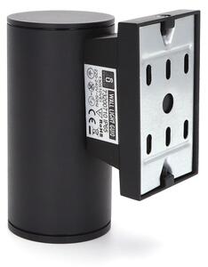 Aigostar - Екстериорен аплик 1xGU10/230V черен IP65 кръгъл
