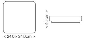 Ecolite W3094-12W - LED Плафон за баня LUKY LED/12W/230V IP44