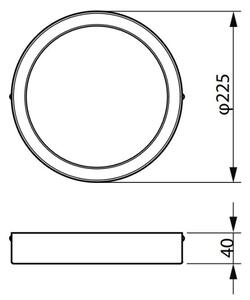 Philips - LED Плафониера LEDINAIRE LED/19,5W/230V 3000K IP40