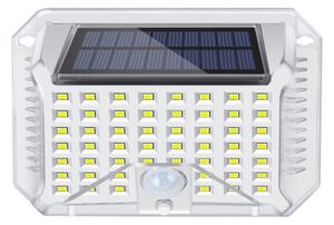 Brilagi-LED соларен стенен сензор WALLIE LED/4W/5,5V сребрист