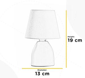 ONLI - Настолна лампа NANO 1xE14/6W/230V бял 19 см