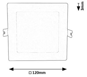 Rabalux 71221 - LED Лампа за окачен таван SHAUN LED/6W/230V 12x12 см бял