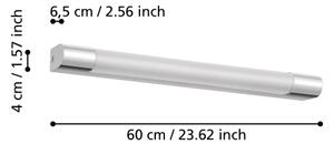 Eglo 98443 - LED огледално осветление за баня TRAGACETE LED/16W/230V IP44
