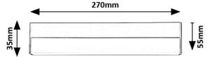 Rabalux 78046 - LED Лампа за под кухненски шкаф BAND LED/7W/230V 4000K сребрист