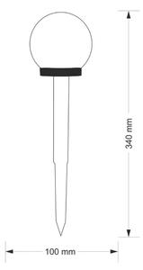 LED соларна лампа KULA LED/1,2V 40 mAh P44