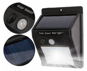 Соларна LED стенна лампа със сензор LED/0,55W/3,7V 1200 mAh IP65