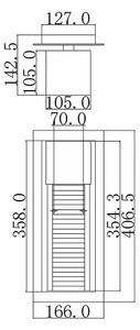 Kichler - LED Екстериорен аплик SOREL 1xGU10/7W/230V IP44 антрацит