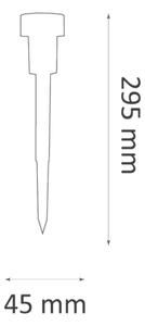 LED соларна лампа STIK LED/1,2V 40 mAh IP44