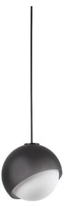 Ideal Lux - Висяща лампа на кабел BLOOM, 1xE27/42W/230V, Ø 17 см, черна