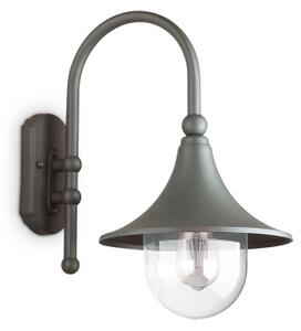Ideal Lux - Външна стенна лампа CIMA 1xE27/52W/230V IP43 антрацит