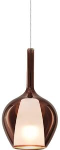 Ideal Lux - Полилей на кабел KALIQUE 1xE27/42W/230V Ø 18 см, димно-меден