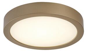 Rabalux 75078 - LED банен таванен плафон SHAUN PLUS 24W/230V диам. 22 см IP44 златист