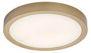 Rabalux 75079 - LED таванен плафон за баня SHAUN PLUS 30W/230V Ø 30 cm IP44 златист