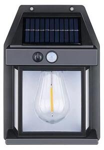 LED соларен външен стенен аплик с датчик LED/1W/3,7V 1200 mAh IP65