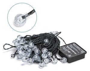 Aigostar - LED соларен декоративен низ 50 LED/8 функции 12м IP65 топло бяло
