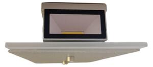 Telefunken 307704TF - LED Екстериорен аплик 2xLED/3W/230V IP44 сребрист
