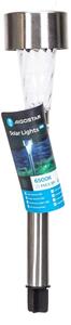 Aigostar - LED соларна лампа LED/0,006W/1,2V 29,5 см хром 6500K IP44