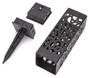 Aigostar - соларна LED лампа LED/0,006W/1,2V 28,5 см черна 3000K IP44