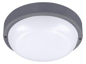 Solight WO750-G- LED Екстериорен аплик LED/20W/230V 4000K IP54 сив кръгла