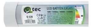 LED Лампа за под кухненски шкаф QTEC LED/18W/230V 60 см бял
