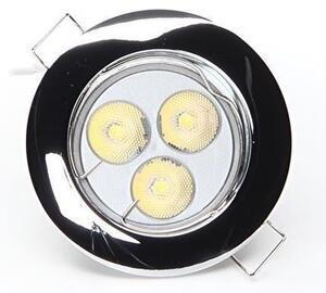 Deko-Light 120018 - Лампа за вграждане RUND 1xGU5,3-MR16/35W/12V лъскав хром