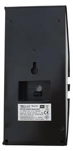 LED соларен стенен фенер с сензор LED/3,7V 500 mAh IP44 черен