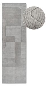Сива ръчно изработена вълнена пътека 80x250 cm Charlotte – Villeroy&Boch