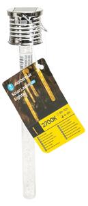 Aigostar - LED соларна лампа LED/0,006W/1,2V хром 2700K IP44