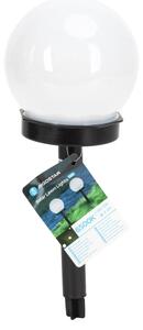 Aigostar - LED соларна лампа 0,006W/1,2V, 33см, черна, 6500K, IP44