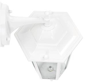 Екстериорен аплик 1xE27/60W/230V IP44 бял