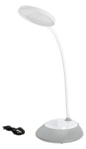 LED Димируема акумулаторна настолна лампа VISUA LED/5W/5V 3000-5000K сив