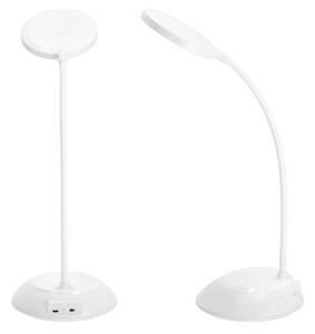 LED Димируема акумулаторна настолна лампа VISUA LED/5W/5V 3000-5000K бял