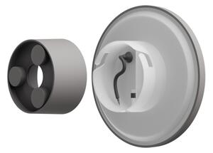LED Екстериорен аплик PIATTA LED/9W/230V 3000/4000/6000K IP44 сив
