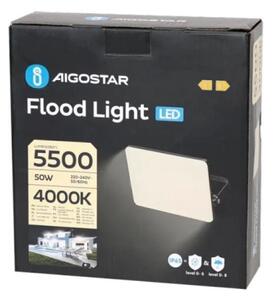 Aigostar - LED Прожектор LED/50W/230V 4000K IP65 черен