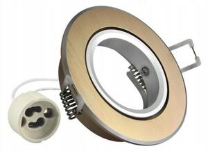 Лампа за вграждане EAST OPAL 1xGU10/8W/230V Ø 8,5 см златист
