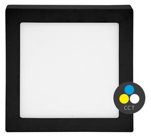Ecolite LED-CSQ-CCT/12W/CR - LED таванно осветление RAFA LED/12W/230V черно
