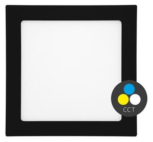 Ecolite LED-WSQ-CCT/6W/CR - LED Лампа за окачен таван RAFA LED/6W/230V IP44 черен